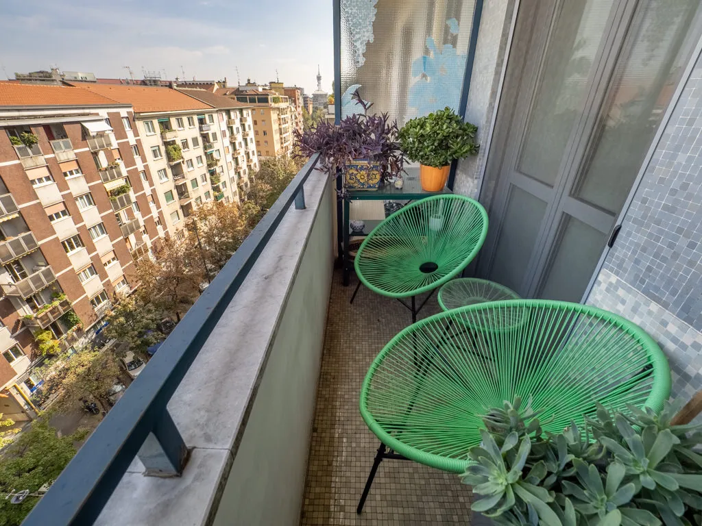 Quadrilocale-Milano-Marcantonio-Colonna-15-Balcone Cucina