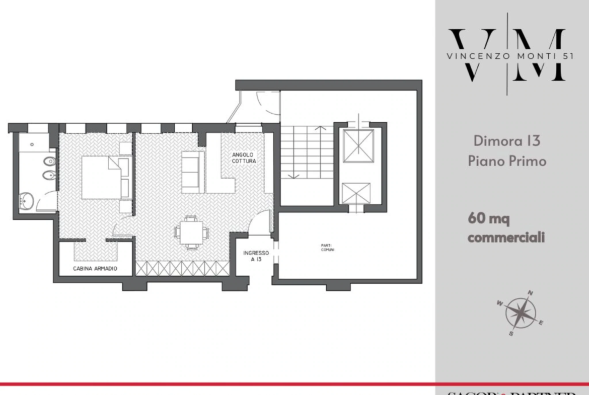 Vincenzo Monti 51 - Planimetria -13