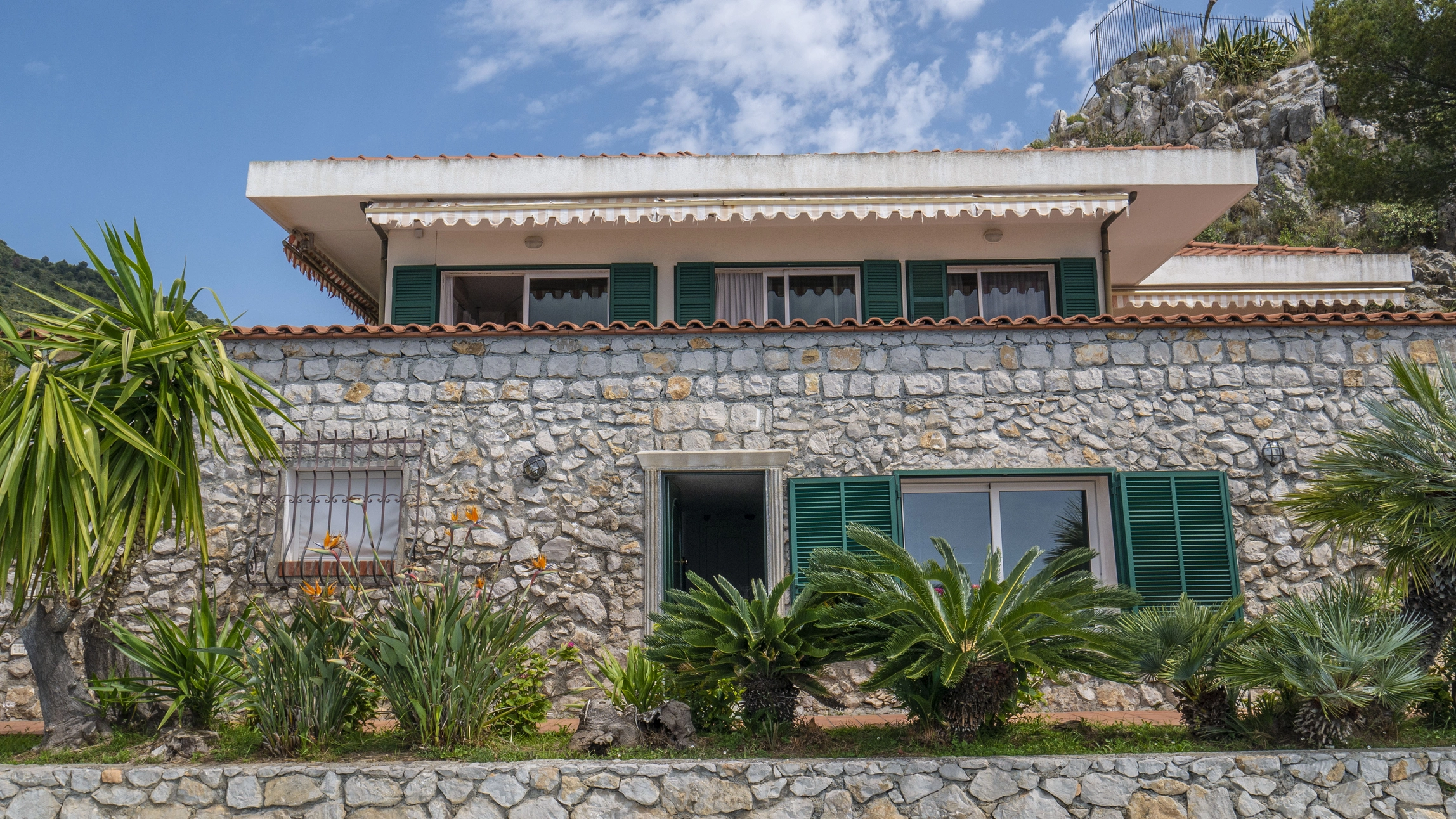 Villa Panoramica Ventimiglia Borgo Grimaldi | Liguria - casa facciata esterno