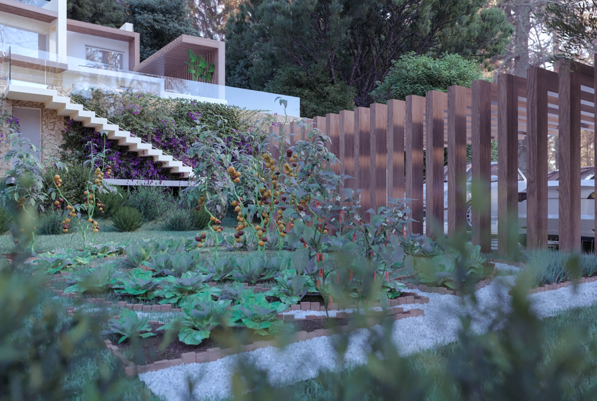 Villa Moderna Piscina Vista Mare Sanremo | Via Alfano Solaro - giardino botanico orto