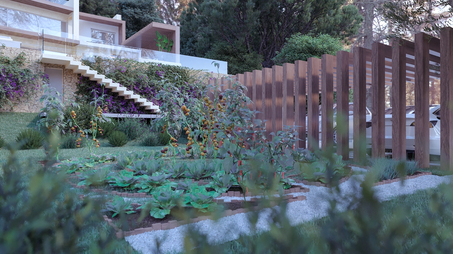 Villa Moderna Piscina Vista Mare Sanremo | Via Alfano Solaro - giardino botanico orto