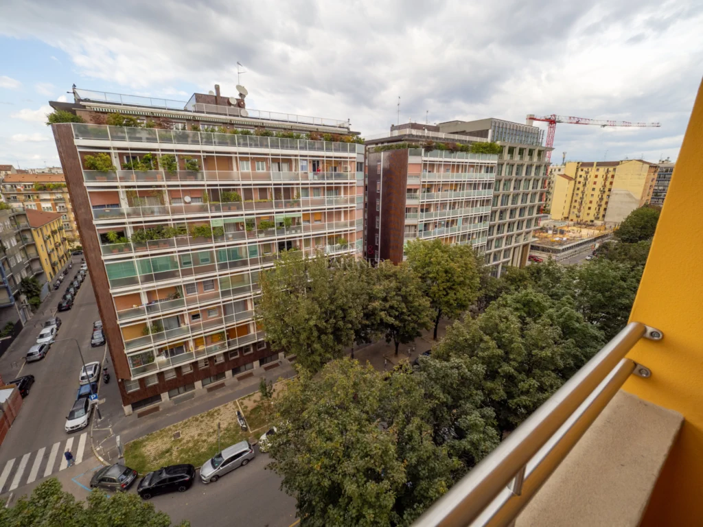 Bilocale Milano Zona Washington - Vista da Balcone